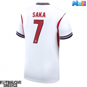 Anglie Bukayo Saka #7 Domácí Dres MS 2026 Krátký Rukáv